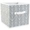 DII® 11" Nonwoven Polyester Herringbone Storage Cubes, 2ct.